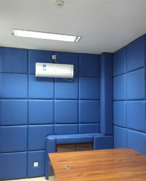 布藝吸音軟包，會議室防撞吸音軟包，電影院，體育館吸音材料