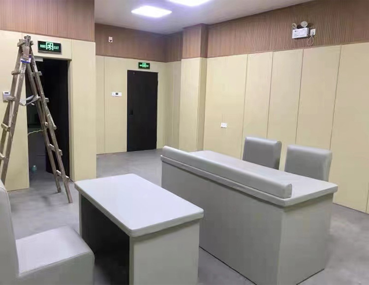 審訊室防撞墻板該如何安裝，廣州星美建材防撞軟包